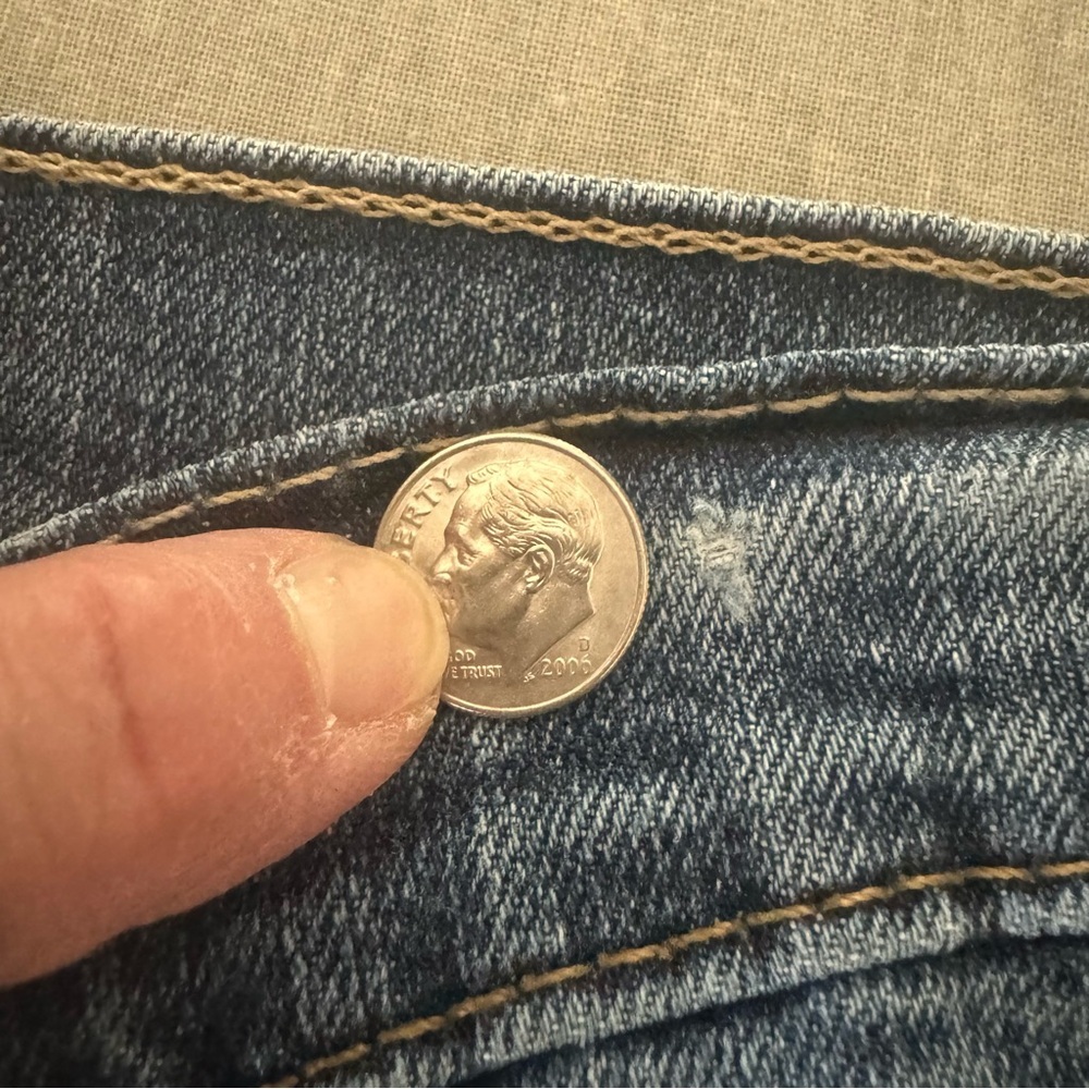 LEVI’S 505 Red Tab Straight Leg Jeans Denim Classic Fit Size 34x32 - Picture 13 of 15